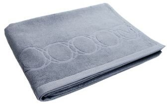 Ręcznik kąpielowy Monogram Opus 100x160cm szary / Officine Monogram