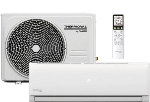 Pakiet: komplet klimatyzacji ściennej typu monosplit SAGA TVK-S51 moc 5,1 kW/18 BTU (jednostka zewnętrzna i wewnętrzna)