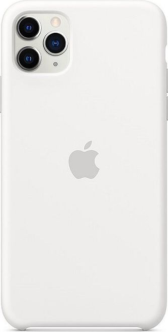 Apple Silikonowe etui do iPhone 11 Pro Max - białe-MWYX2ZM/A