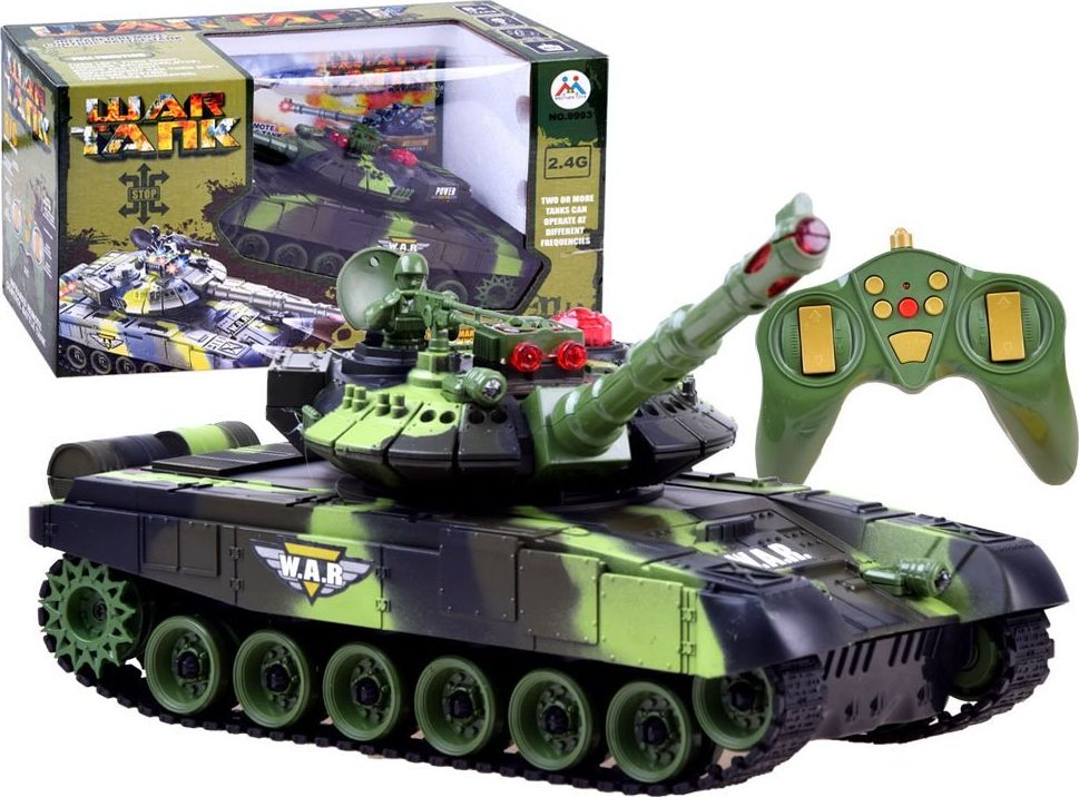 Jokomisiada Czołg bitwa sterowany na pilota 2,4 GHz RC0036ZI (RC0036 ZI) - 163321