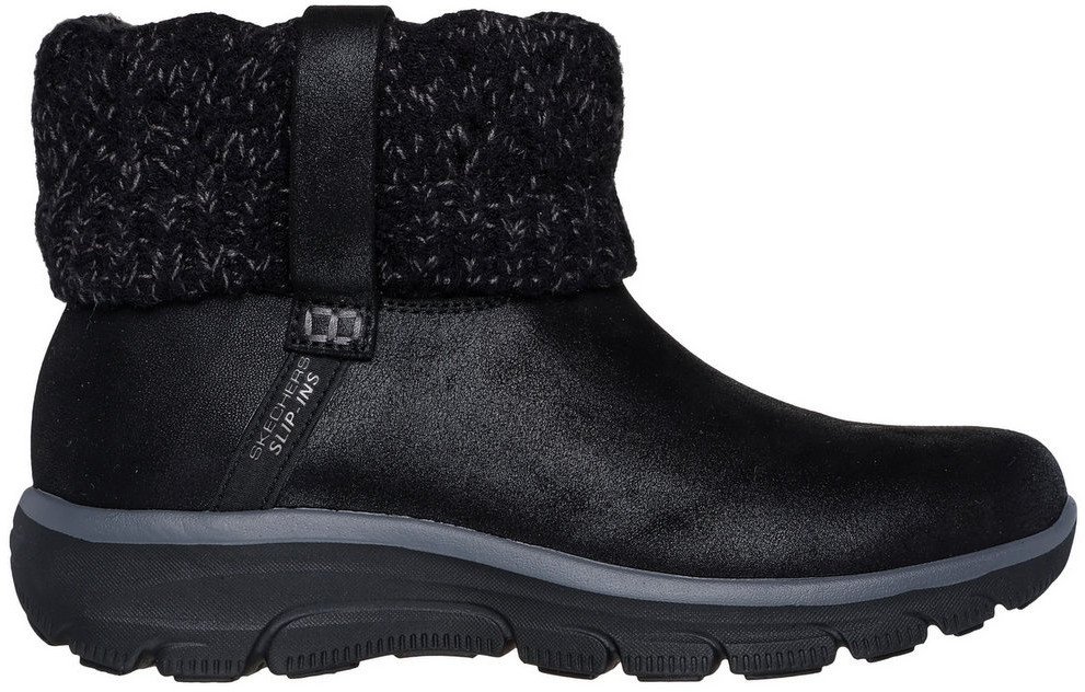 Buty damskie Skechers Slip-ins Relaxed Fit Easy Going Cozy Weather (168033-BLK) 36.5