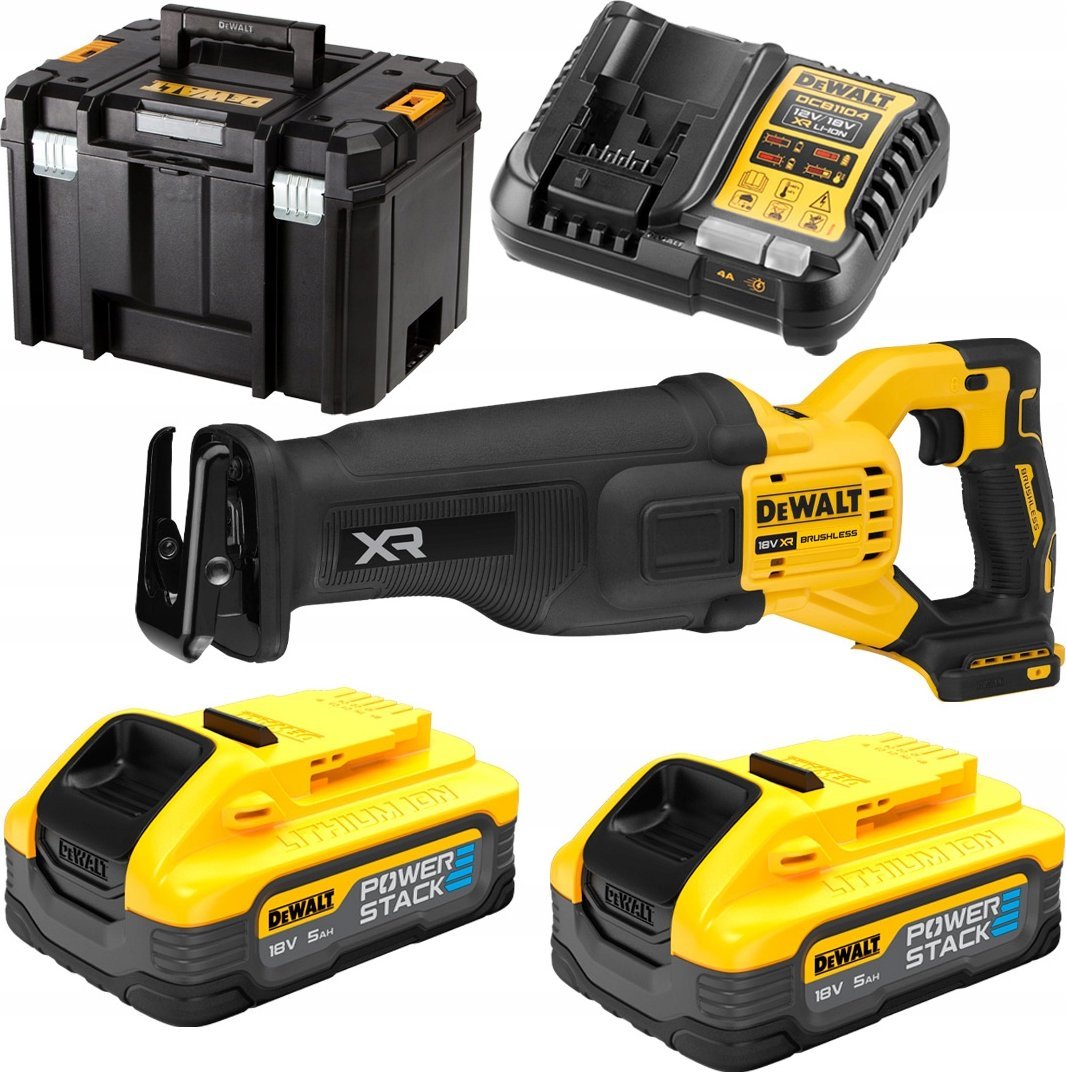Piła szablasta Dewalt 18v xr pil. szablowa 2x5ah ps