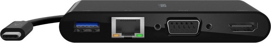 Stacja/replikator Belkin Multimedia adapter USB-C (AVC005BTBK)