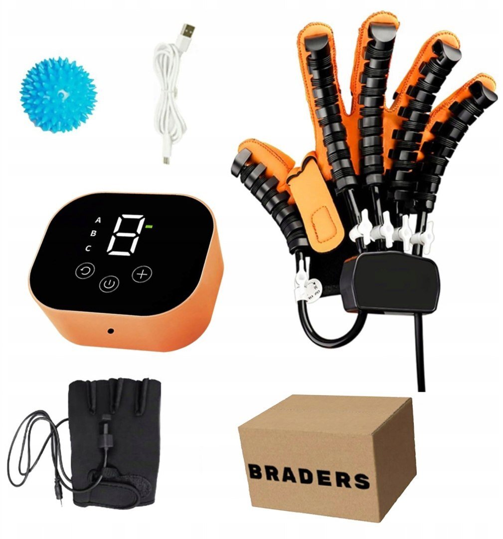 Robotyczna rękawica prawa M do rehabilitacji dłoni po udarze i hemiplegii