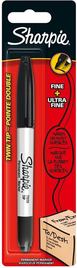 Sharpie Marker Twin Tip, cienki + ultra cienki (S0811140)