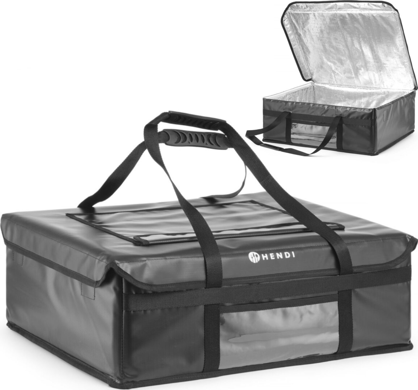 Hendi Torba termiczna dostawcza do transportu żywności na 8 lunchboxów 54 x 46 x 20 cm - Hendi 709771 Torba termiczna dostawcza do transportu żywności