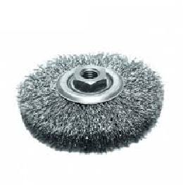Szczotpol Szczotka tarczowa drut falisty 125mm gwint M14
