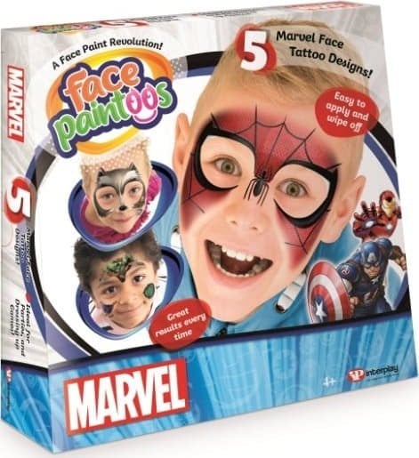 Interplay Entertainment Face Painttoos Marvel