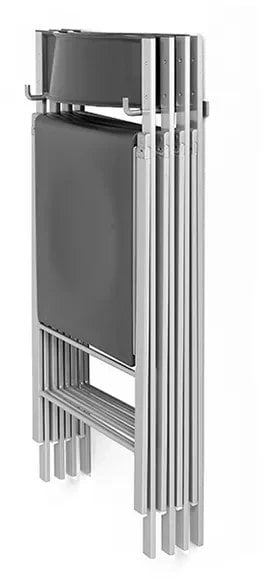 Klapstol Mini ophæng 2 stole, sort