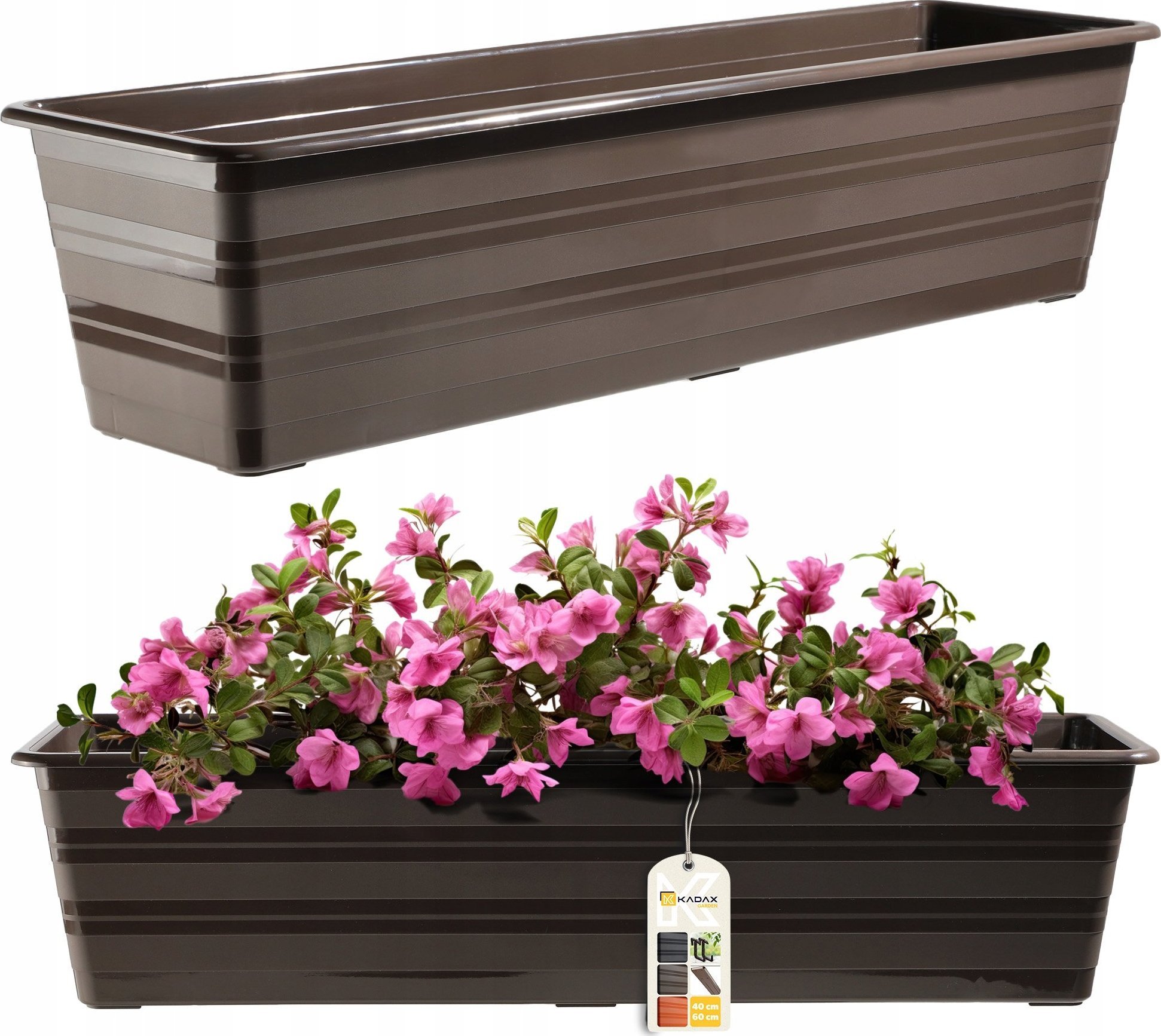 Kadax KADAX Doniczka Balkonowa 60cm Skrzynka Na Kwiaty