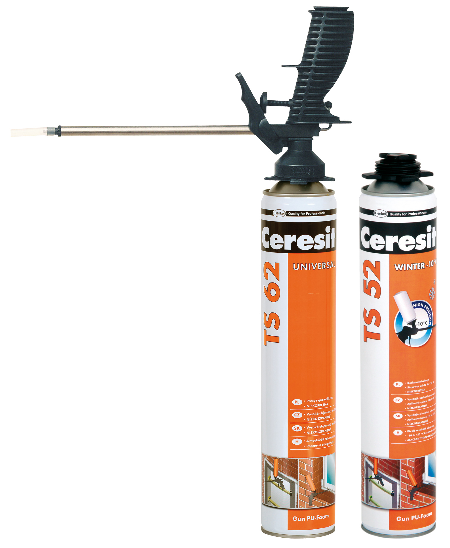 Ceresit Piana poliuretanowa pistoletowa niskoprężna TS 62 750ml