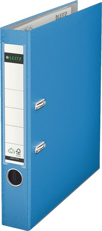 Segregator Leitz 180° dźwigniowy A4 50mm jasnoniebieski (10155030/10151230)