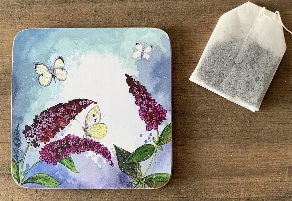 Teka Podkładka pod kubek C228 Motyle i budleja