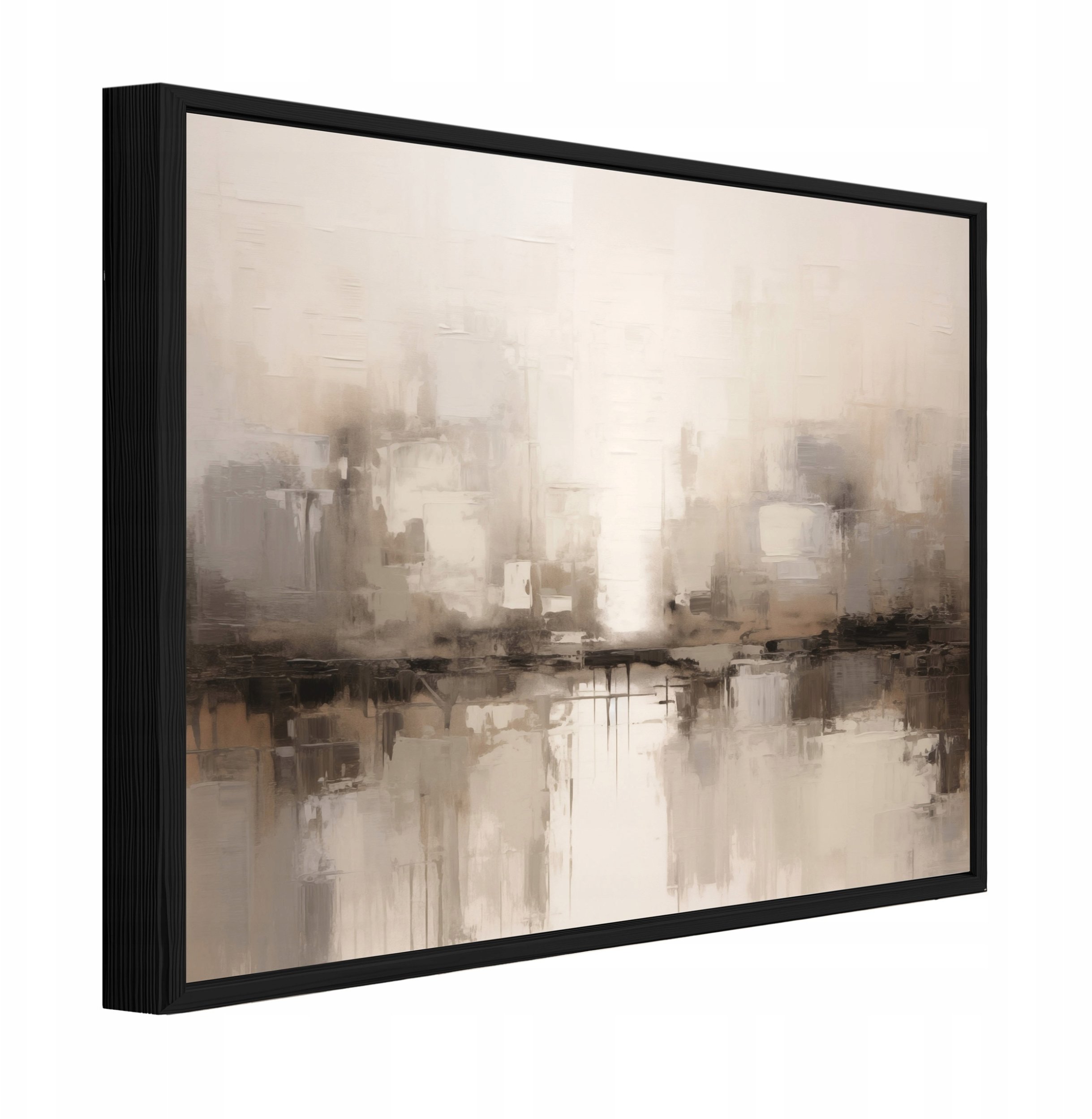 Obraz W Ramie Na Płótnie Abstrakcja Boho Do Sypialni Salonu 60x40