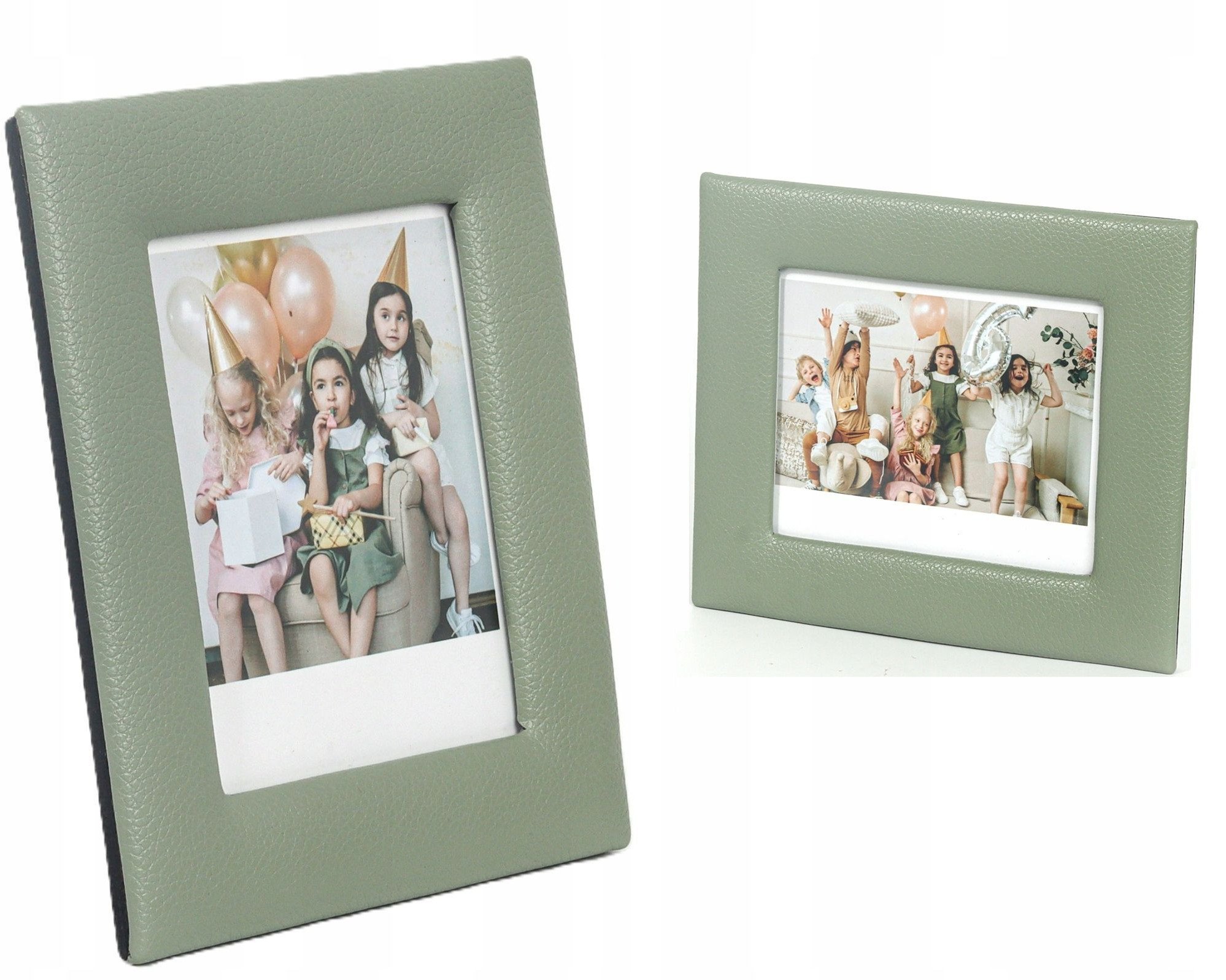 Ramka Stojąca Do Zdjęć Na Zdjęcie Polaroid 600 Fujifilm Instax Wide 300 400 / Zielony