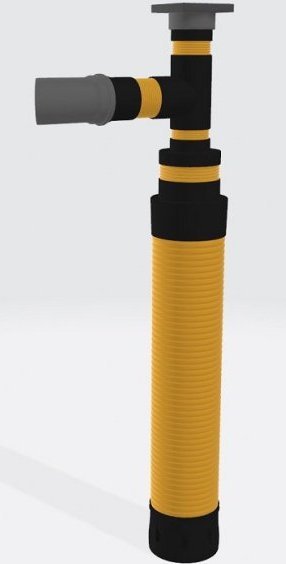 UN STUDZIENKA DRENARSKA ROZSĄCZAJĄCA 125 (1 KPL)