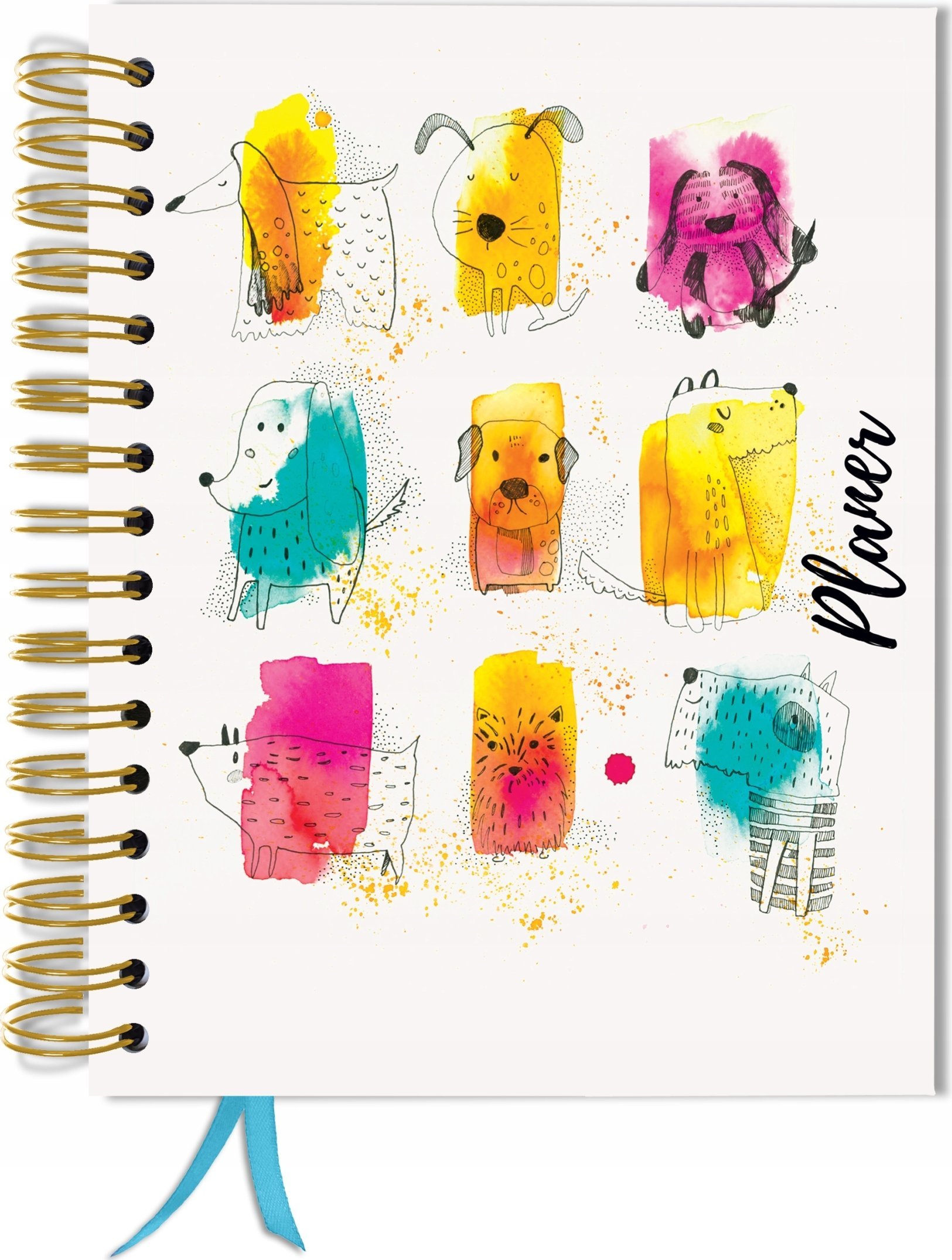 TadaPlanner Kalendarz terminarz bez dat planer książkowy A5+