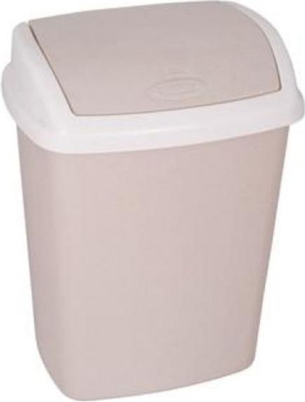 Kosz na śmieci Curver Dominik uchylny 25L kremowy (CUR000078)