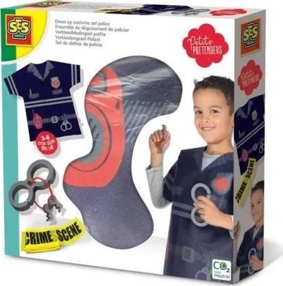 SES Creative SES kostium policjanta+akces.18022 80225