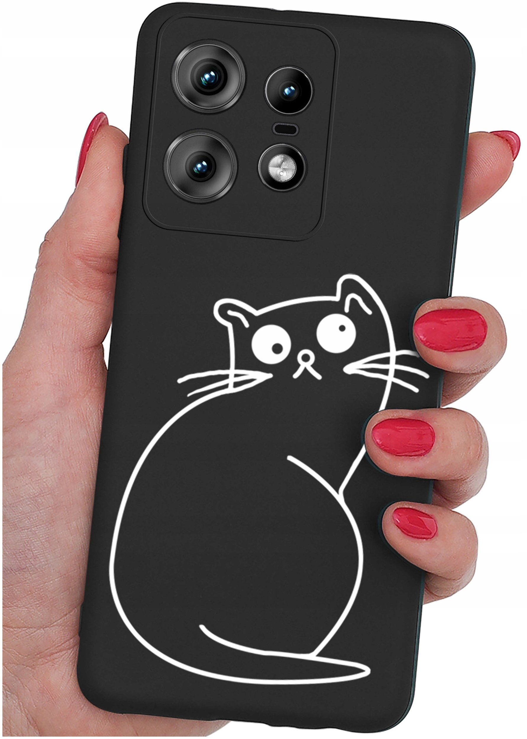 Etui do Motorola Moto EDGE 50 Pro WZORY |SILIKONOWE MATT CASE