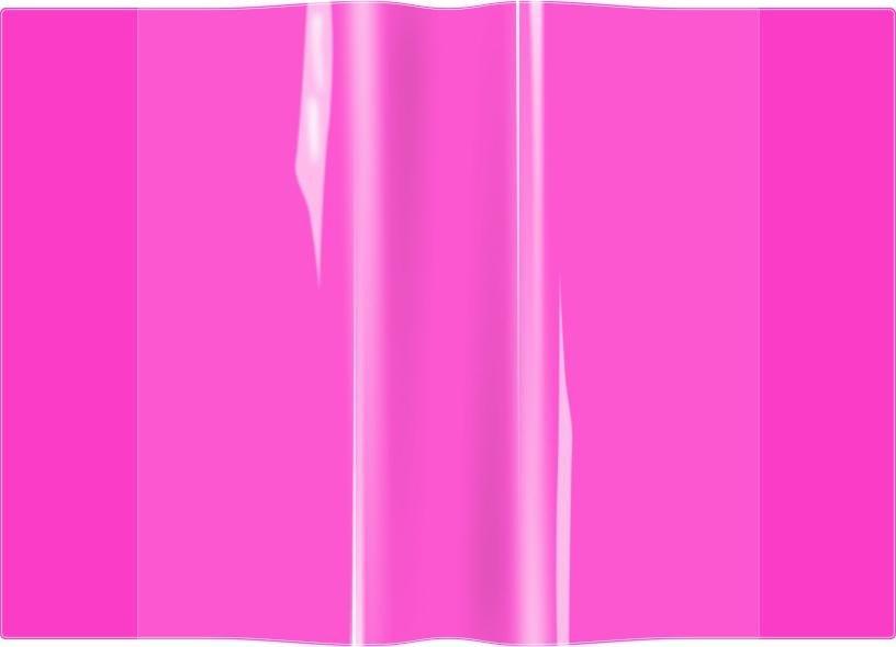 Biurfol Okładka A5 na zeszyt PVC krystaliczna neonowa