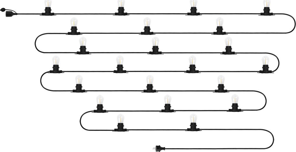 Neo Girlanda 20m + 22 żarówki filament