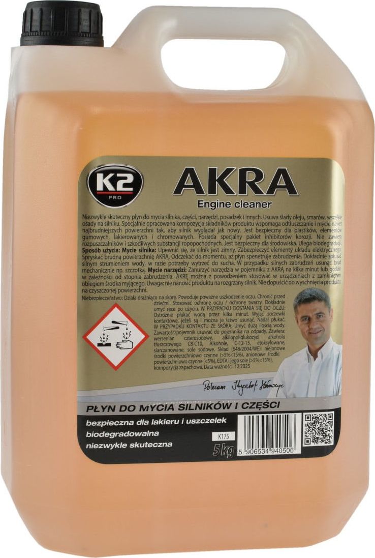 K2 K2-ARVA PLYN DO MYCIA SILNIKA AKRA 5L