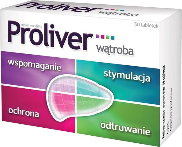 Aflofarm Proliver Wątroba tabl. 30 tabl.
