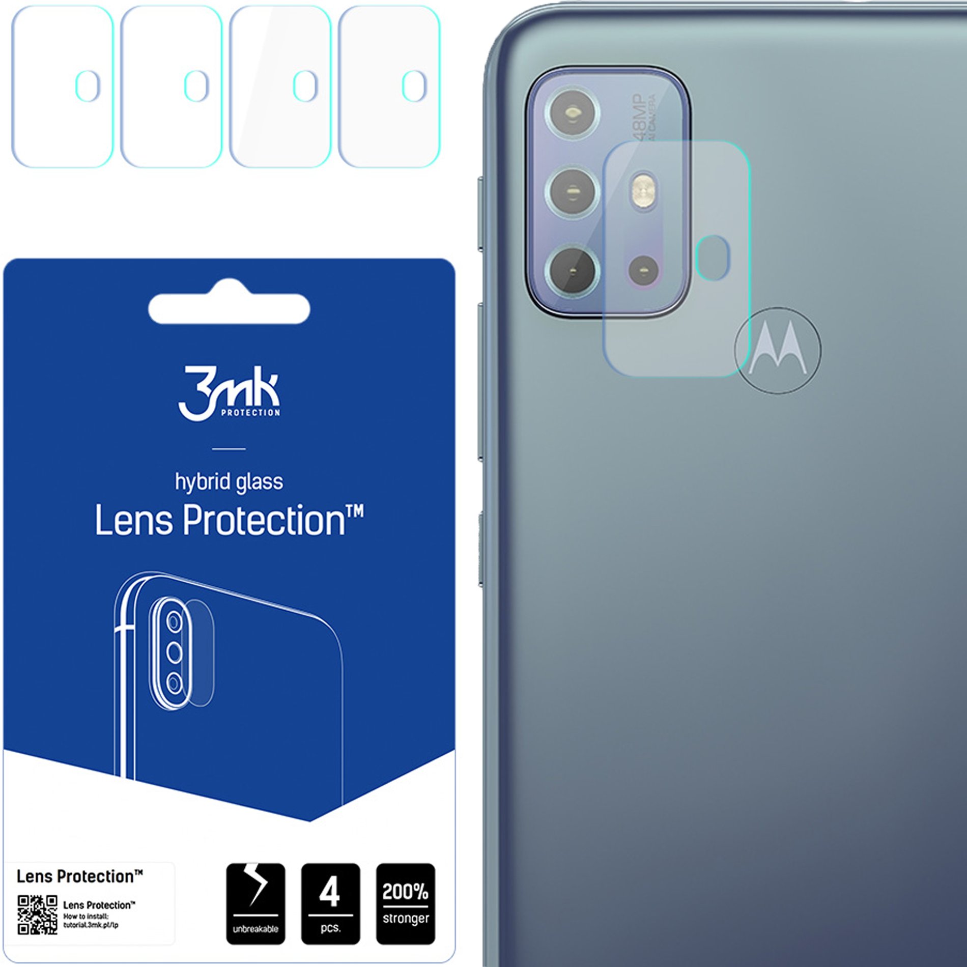 MOTOROLA MOTO G20 - 3MK LENS PROTECTION