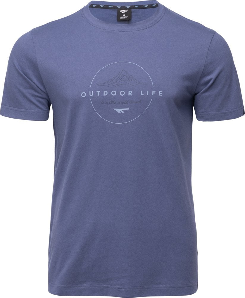 Męska Koszulka Z Krótkim Rękawem Hogan Sp dark grey melange rozmiar XL