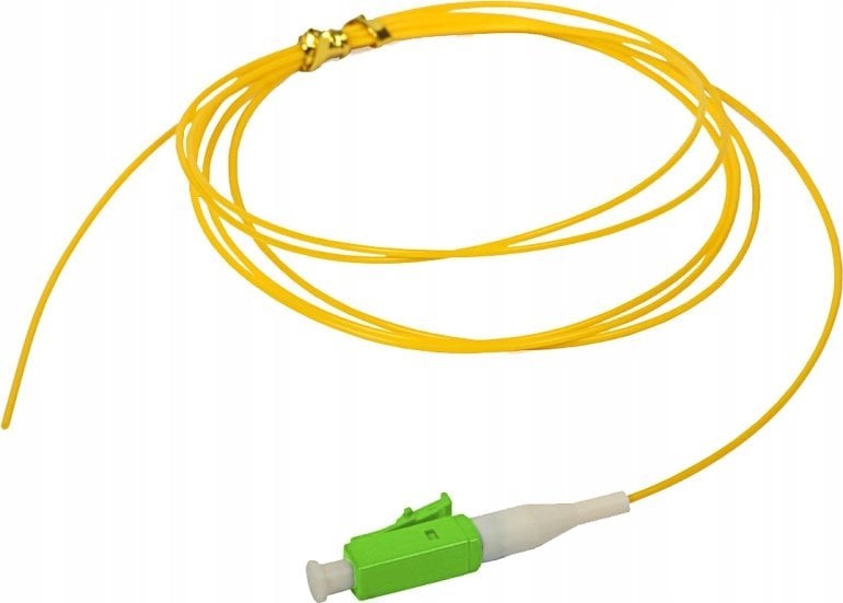 Alantec Pigtail SM 1J 9/125 (G.657.A1) wtyk LC/APC dł. 2 m LSOH (FOI-LCA-9SM-2-G657A)