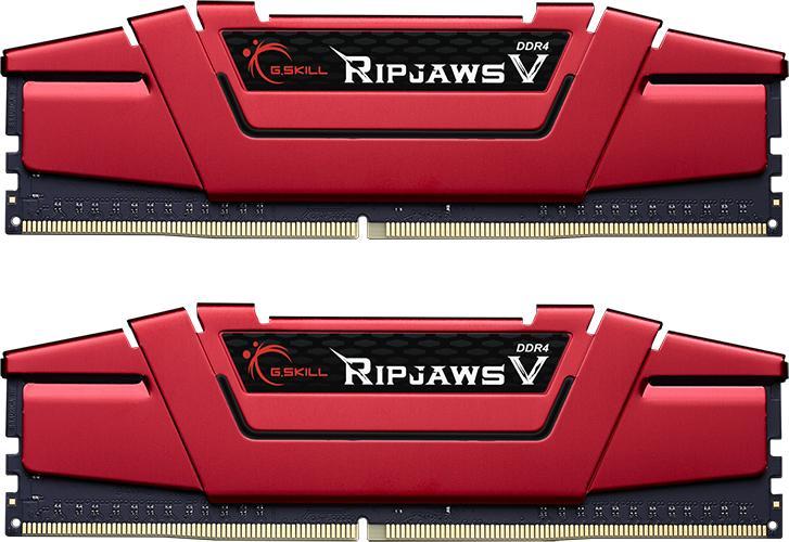 Pamięć G.Skill Ripjaws V, DDR4, 16 GB, 2400MHz, CL17 (F4-2400C17D-16GVR)