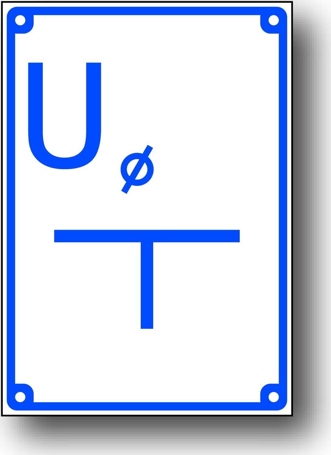 Mój dom Todw-6 Znak U Tabliczka Orientacyjna Przył. Uziomu