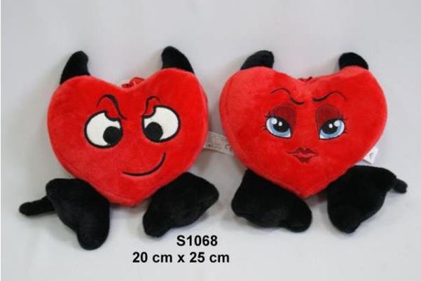 Sun-Day Serce diabełek 25cm (S1068)