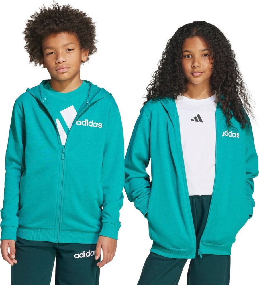 Dres dla dzieci adidas Essentials zielony JN2427 140cm