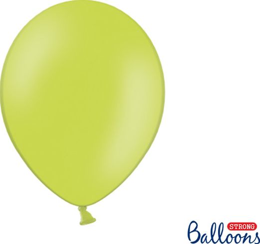 Party Deco Balony Strong, pastelowy żółto-zielony, 30 cm, 100 szt uniwersalny