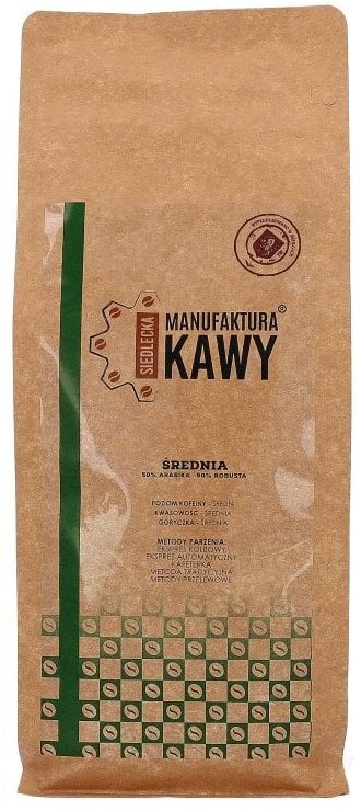 Kawa ziarnista SMK Mieszanka Średnia 1kg