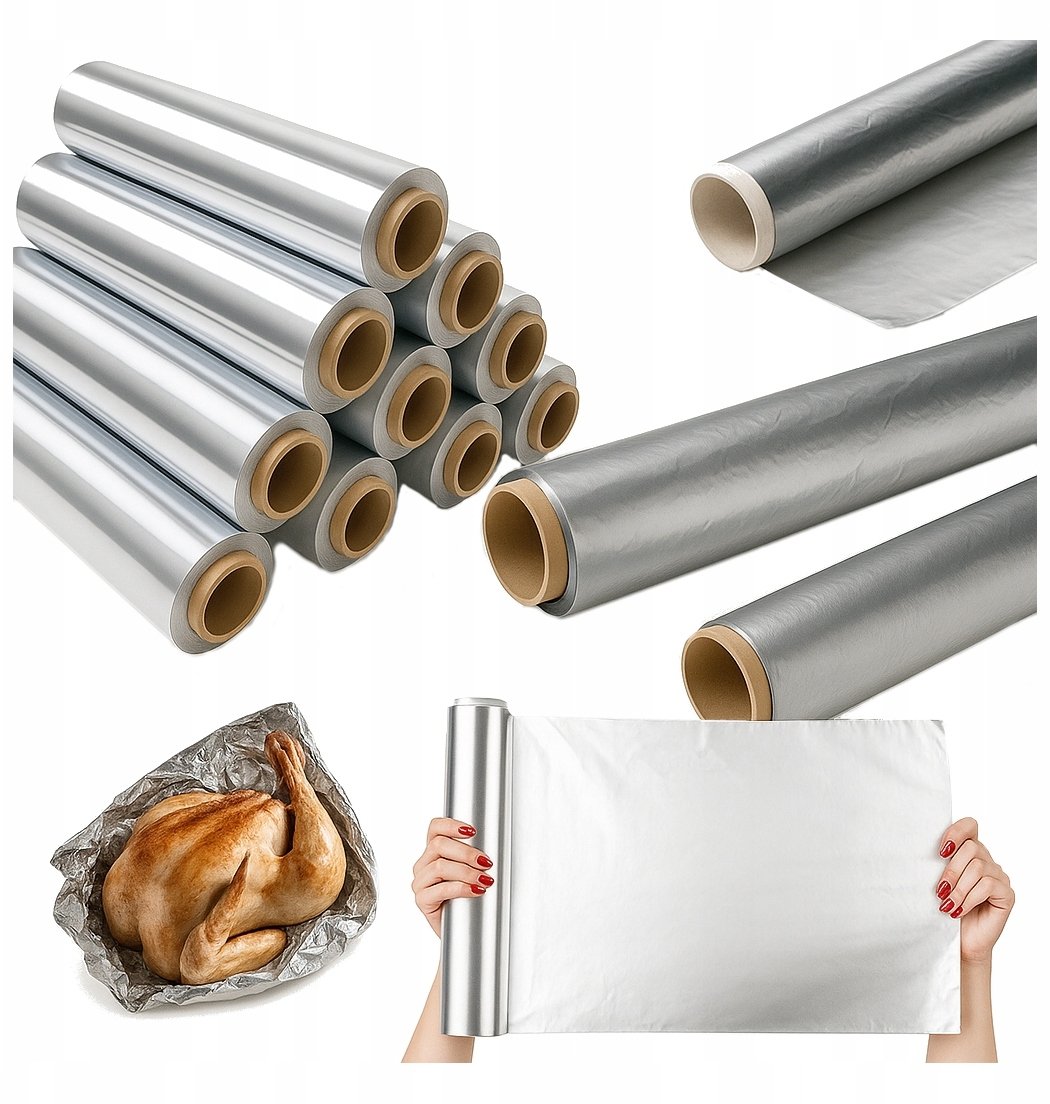 Hitbaits Folia aluminiowa spożywcza rolka 10M KANZA