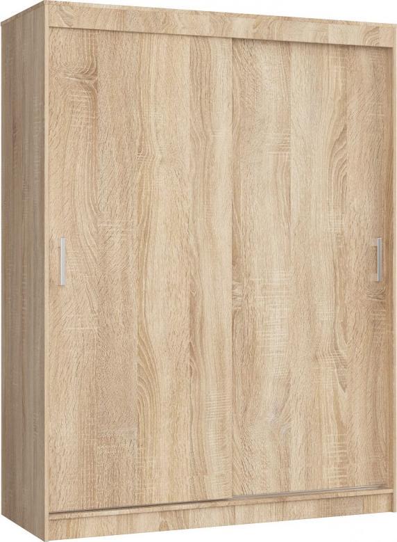 Fabryka Mebli Akord SZAFA PRZESUWNA 150 cm CLP MONO DĄB SONOMA