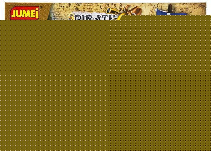 Klocki Jumei PIRACI 208 elementów, 30 x 21 cm