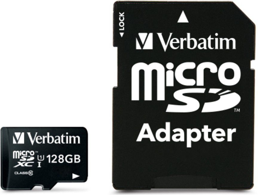 Karta Verbatim Premium MicroSDXC 128 GB Class 10 UHS-I/U1 (44085)