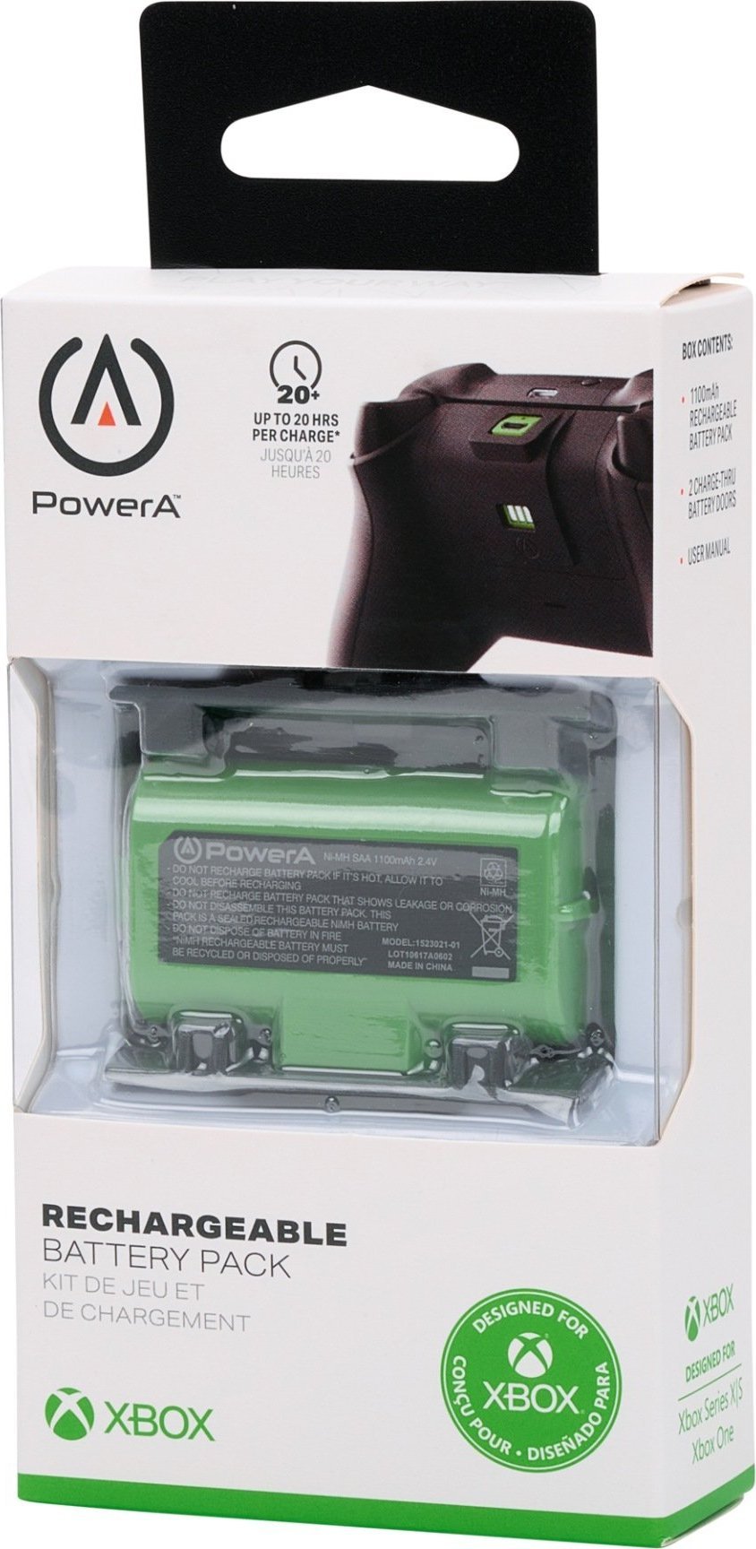 PowerA PowerA XS/XO Battery Pack - 1 x akumulator