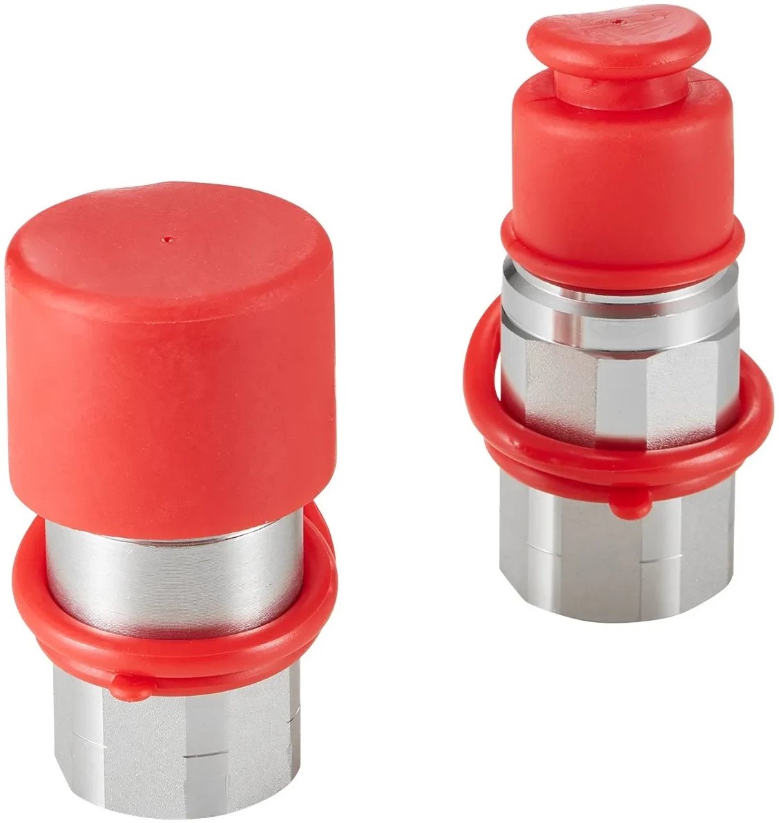 Złącza hydrauliczne 1/2" NPT płaskie do maszyn rolniczych z osłonami