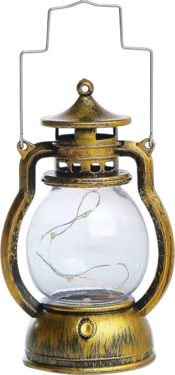 Lampa stołowa Giftdeco Lampka nocna LED - lampa naftowa