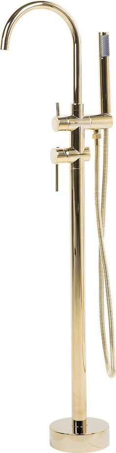 Bateria wannowa Beliani Tugela wolnostojące złoty (142226)