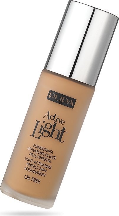 Pupa, Active-Light, Oil Free, Illuminating, Liquid Foundation, 60, Amber, 30 ml For Women