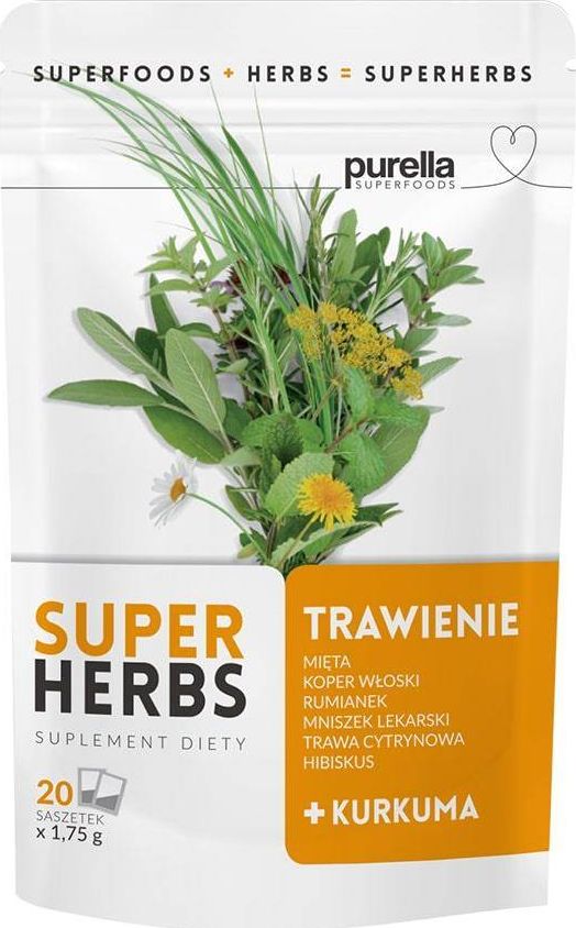 Purella Food Mieszanka ziołowa Trawienie 35 g