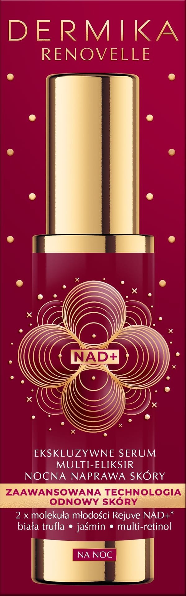 DERMIKA Renovelle Ekskluzywne serum - multi eliksir Nocna Naprawa Skóry 50 ml