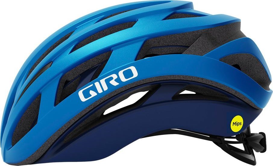 Giro Kask szosowy GIRO HELIOS Rozmiar kasku: S(51-55 cm), Wybierz kolor: Matte Ano Blue, System MIPS: TAK