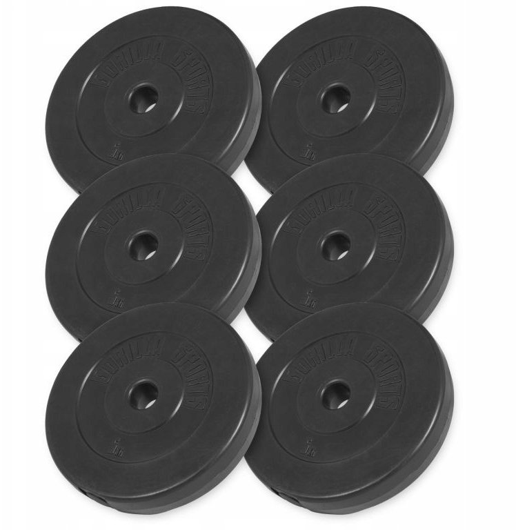 Zestaw 6x5 kg obciążenia bitumiczne 30 mm